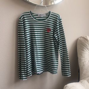 COMME des GARCONS long sleeved tee